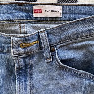 Wrangler Slim Straight Denim Jeans